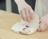 クランベリークリームチーズパン作り方17写真