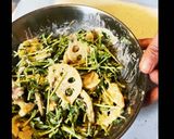 レンコンと鯖味噌煮缶のサラダ作り方4写真