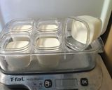 豆乳ヨーグルト　ガラスの保温器作り方4写真