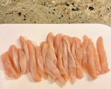 【楽めし】鶏胸肉のスティック唐揚げ作り方1写真