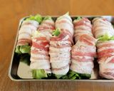 レタスの肉巻き 香味だれ。作り方1写真