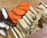 麹甘酒で油揚げ煮物作り方1写真