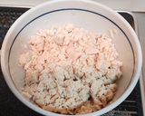 朝たん☆鶏むね肉の具沢山TKG作り方3写真