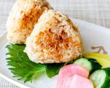 簡単★鰹節の焼きおにぎり作り方3写真