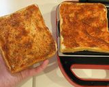 簡単マルゲリータ風☆ホットサンド作り方2写真