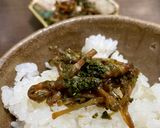 ごま油と鰹の風味 つくしの佃煮作り方12写真
