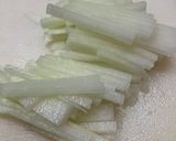 大根の生ハム巻き作り方3写真