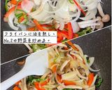 肉団子の野菜あんかけ作り方5写真