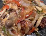肉団子の野菜あんかけ作り方8写真