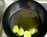 蛸と豆苗のアヒージョ風おとぅまみ作り方4写真