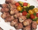 ぷりぷり牡蠣の豚肉巻き♡ガーリック風味♪作り方5写真