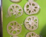 サクッとレンコン挟みハンバーグ作り方4写真