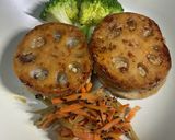サクッとレンコン挟みハンバーグ作り方10写真