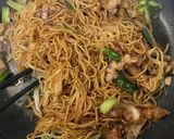 屋台風♪オム焼きそば作り方1写真
