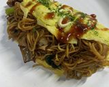 屋台風♪オム焼きそば作り方5写真