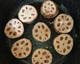 ぎょうざ風ガッツリれんこんのはさみ焼き作り方3写真