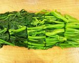 簡単絶品！かき菜(菜の花)のおひたし作り方2写真
