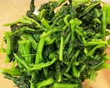 簡単絶品！かき菜(菜の花)のおひたし作り方3写真