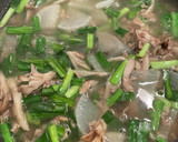 舞茸と大根のニラ玉和風餡かけ作り方11写真