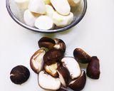 里芋と椎茸のしょうが煮作り方1写真