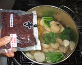 里芋あずき煮♪肥満むくみによる頭痛に薬膳作り方8写真