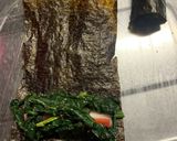 3/7よっちゃんそぼろ弁当　隙間に海苔巻作り方3写真