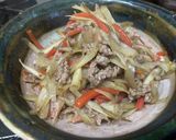 ゴボウの肉入りきんぴら作り方7写真