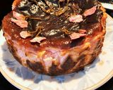 春色　桜のバスクチーケーキ作り方13写真