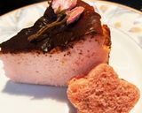 春色　桜のバスクチーケーキ作り方16写真