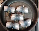 まいわしの梅しそ巻き焼き~魚の駅生地~作り方7写真