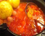 ビーツと春野菜の赤いカレー❤栄養満点作り方4写真