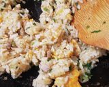 お弁当に、ネギ炒飯！簡単！材料2個で♡作り方2写真