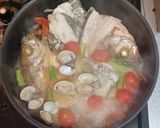干物でアクアパッツァ～魚の駅生地～作り方7写真