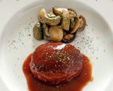 【楽めし】肉と玉ねぎを味わうハンバーグ作り方6写真