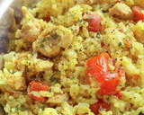 炊飯器で簡単♡具だくさんカレーピラフ作り方6写真