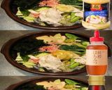 美味ドレと蜂蜜トムカーナンプラーで豚鍋！作り方1写真