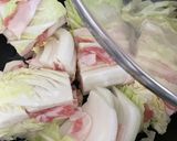 豚バラ肉と白菜のレンチン♪ミルフィーユ作り方6写真