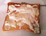食パンアレンジ☆クリームチーズ&ハチミツ作り方3写真