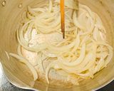 さやえんどうとセロリの野菜スープ作り方2写真