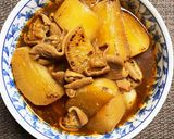 シロカ鍋で。大根とこてっちゃんの煮物作り方5写真