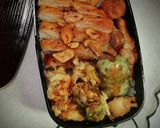 にんにくオイルで豚焼きおじさん弁当!作り方6写真