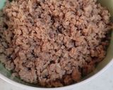 鶏そぼろご飯作り方4写真