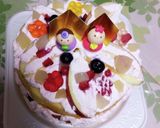 ひな祭り子供デコレーション春色Cake♪作り方4写真