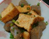 簡単！美味☆さつま揚げこんにゃくの味噌煮作り方10写真