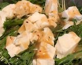 水菜と豆腐のサラダ作り方3写真