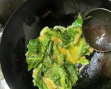 ほうれん草卵あんかけそば作り方2写真