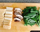 厚揚げ、ニラ、椎茸のピリ辛炒め作り方2写真