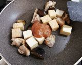 鶏もも肉と厚揚げの味噌炒め作り方6写真