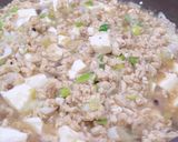 大豆のお肉とやすまるだしで作った麻婆豆腐作り方7写真