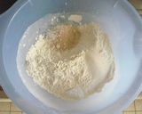 手捏ねで☆レンジ発酵 角型食パン☆作り方1写真